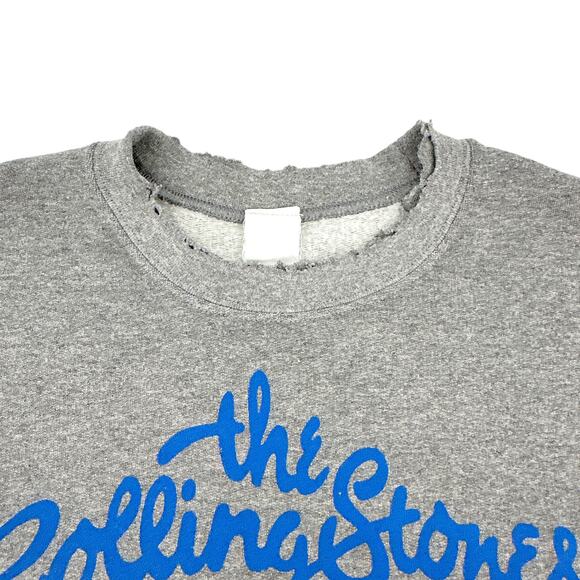 MADEWORN x REVOLVE Rolling Stones Logo Sweatshirt XS - Picture 4 of 8